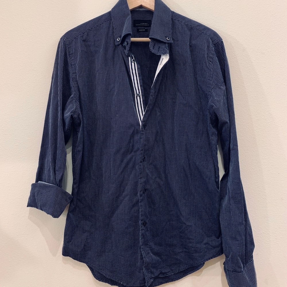 Zara slim fit dress shirt size medium